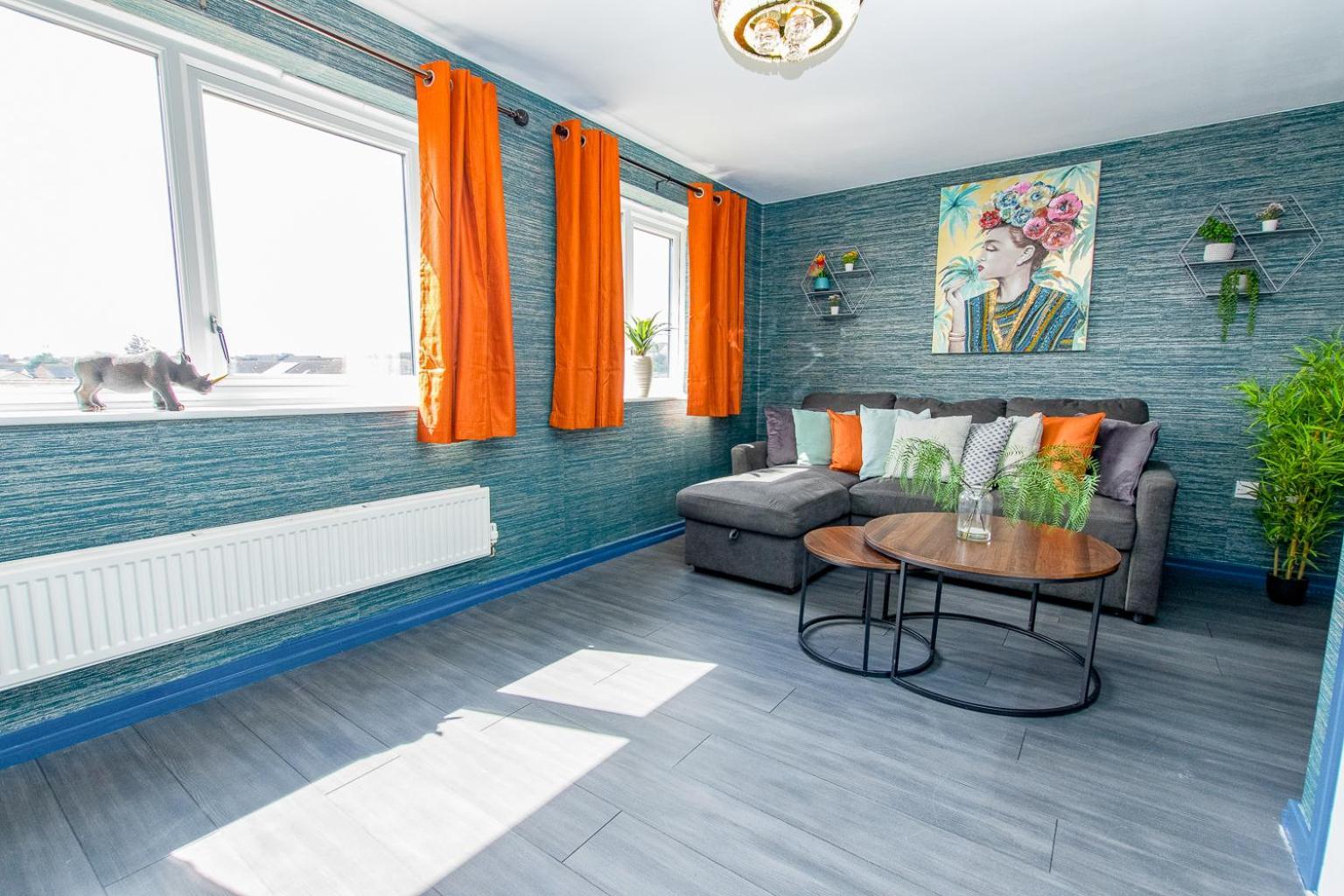 Free Parking 3 Bedroom House In Nottingham Eksteriør bilde