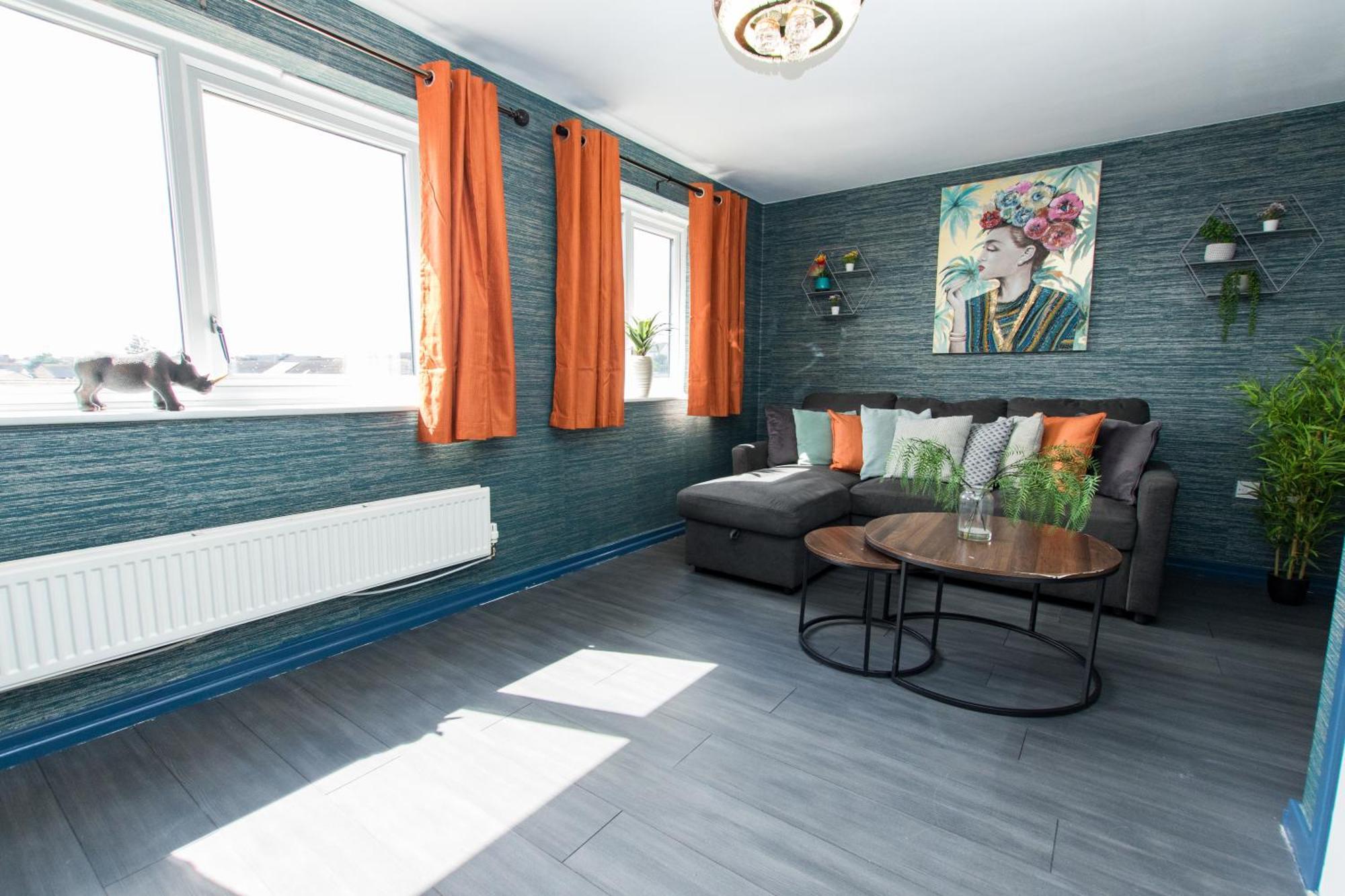 Free Parking 3 Bedroom House In Nottingham Eksteriør bilde